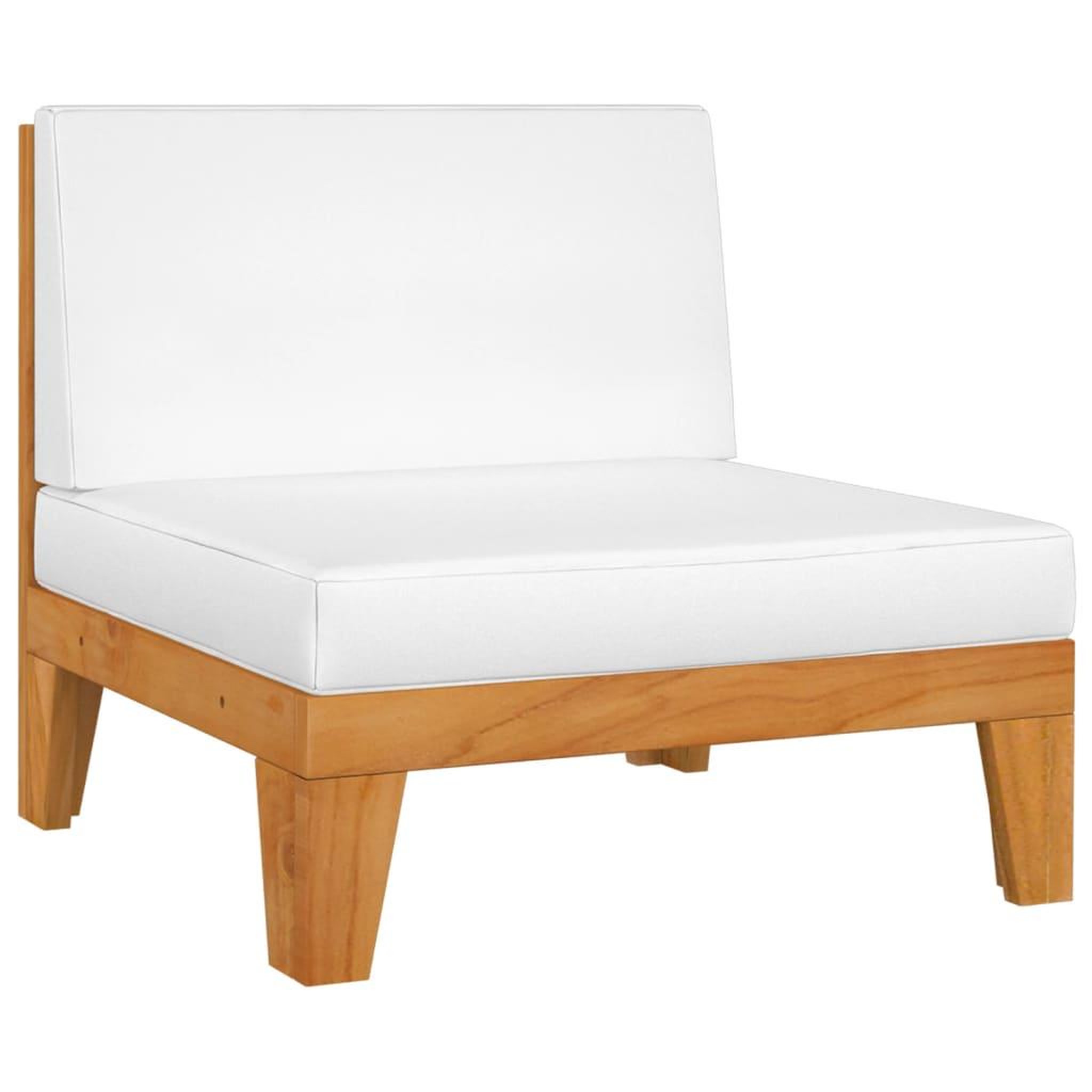 Voir la diapositive 4 : VIDAXL Salon de jardin 5 pcs avec coussins Bois d'acacia solide