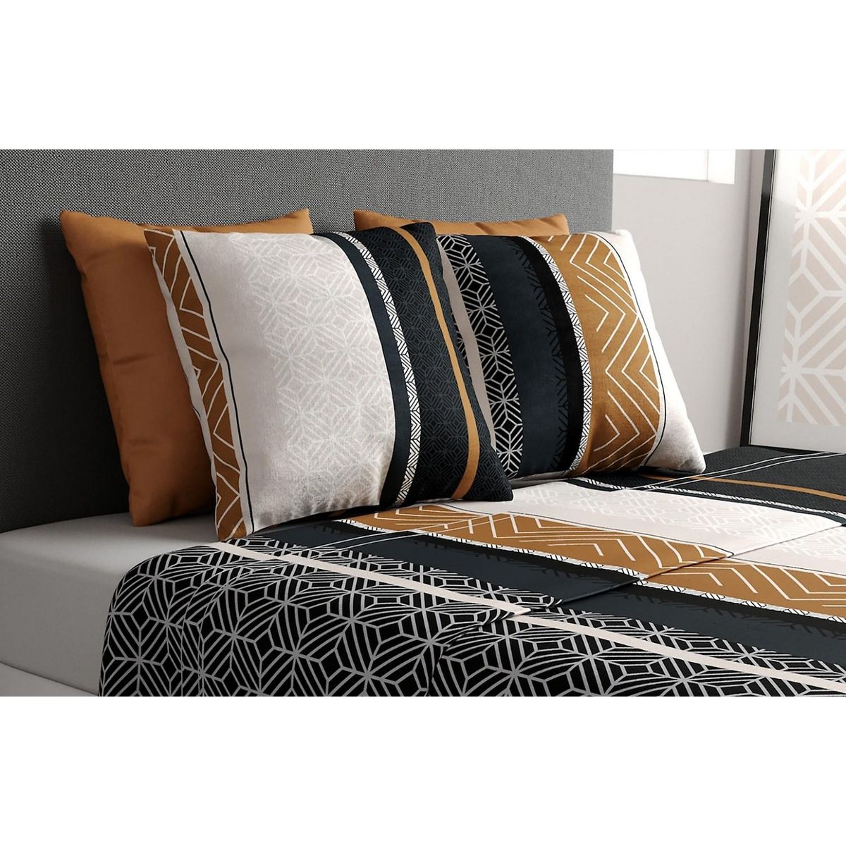 ATELIER DU COTON Parure de drap housse 100% coton 57fils-trophé