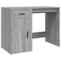 Voir la diapositive 5 : VIDAXL Bureau avec armoire sonoma gris bois d'ingenierie