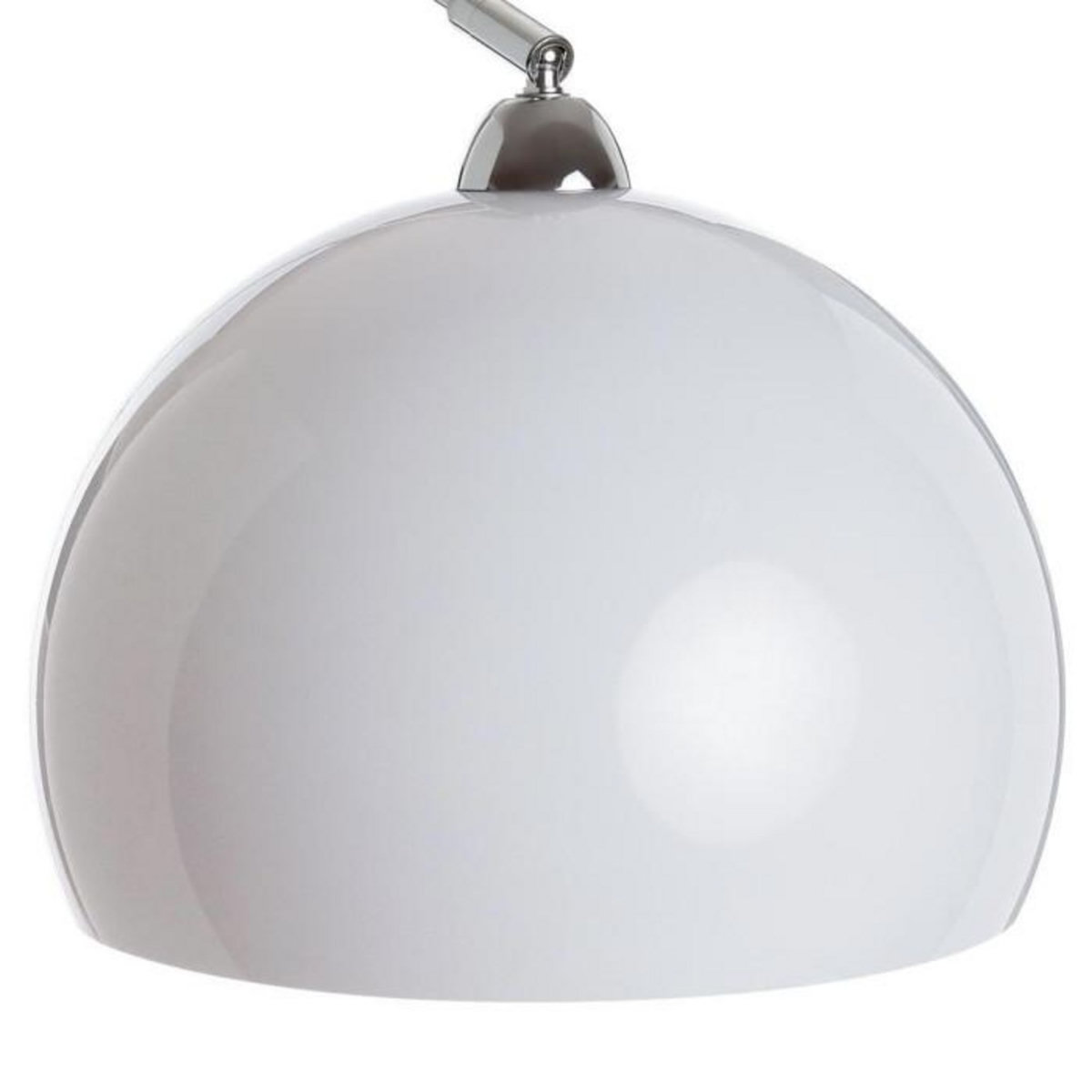 ATMOSPHERA Lampadaire Métal Design  Boule  185cm Blanc