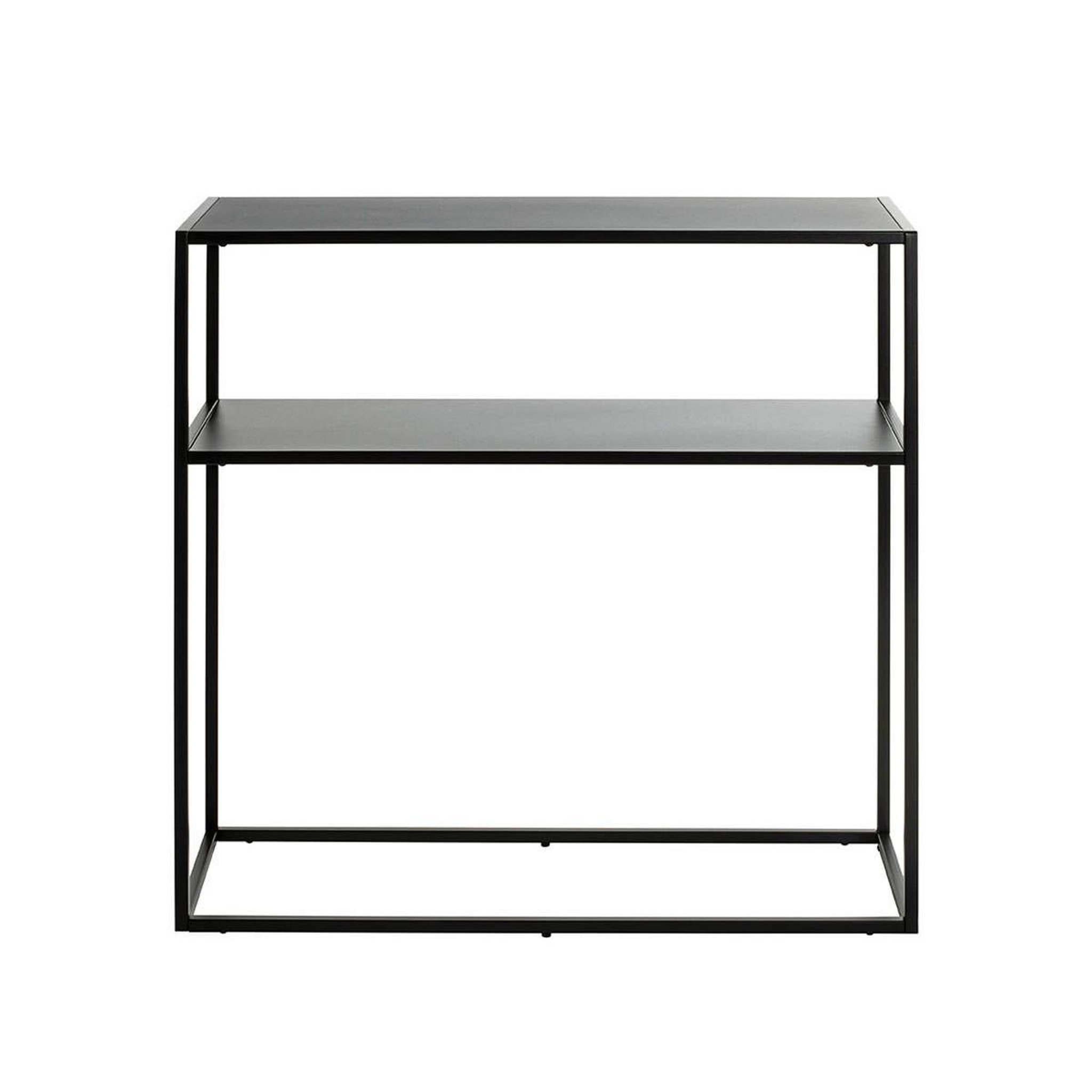 Voir la diapositive 2 : Paris Prix Console design en métal  soraya  80cm noir