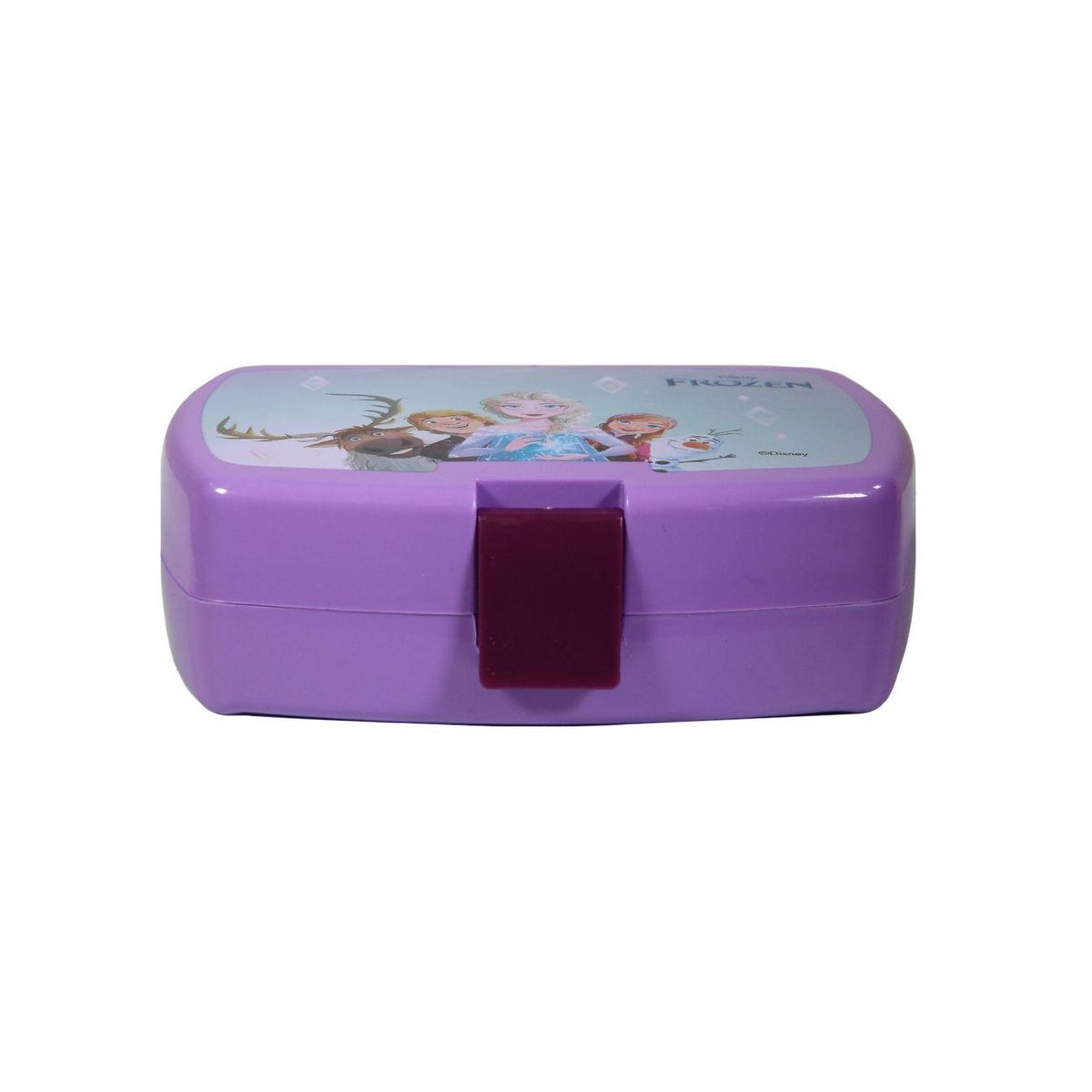 Bagtrotter BAGTROTTER Boite Déjeuner et gourde en plastique 380ml La Reine des Neiges Frozen Violette