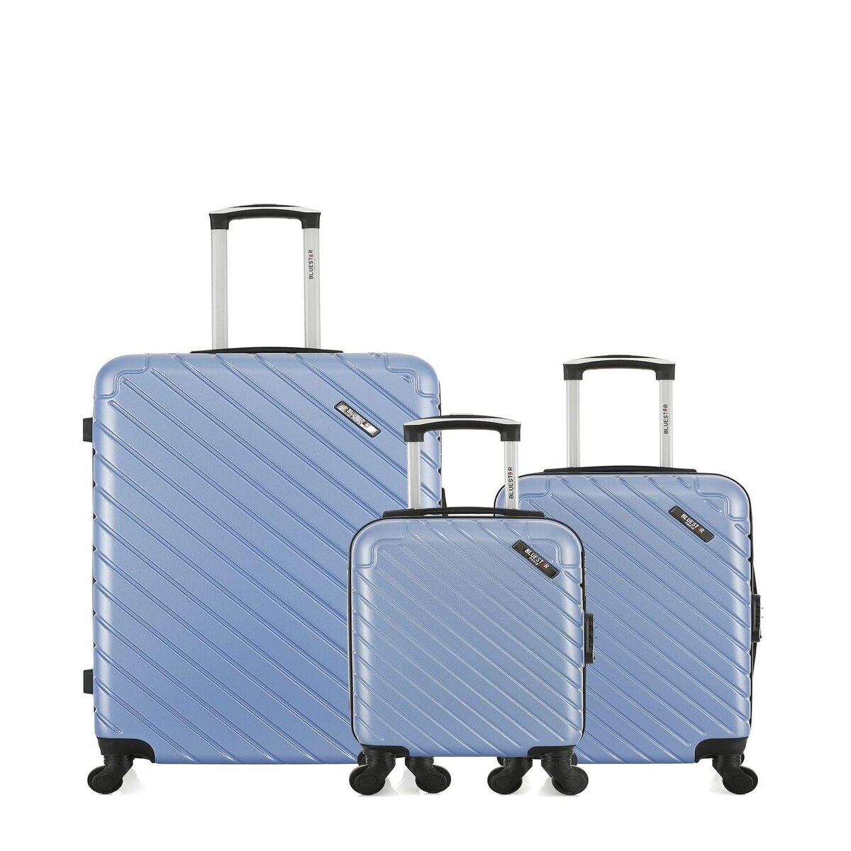 BLUESTAR BLUESTAR - LOT DE 3 - Valises grand format, cabine et cabine XXS CITE