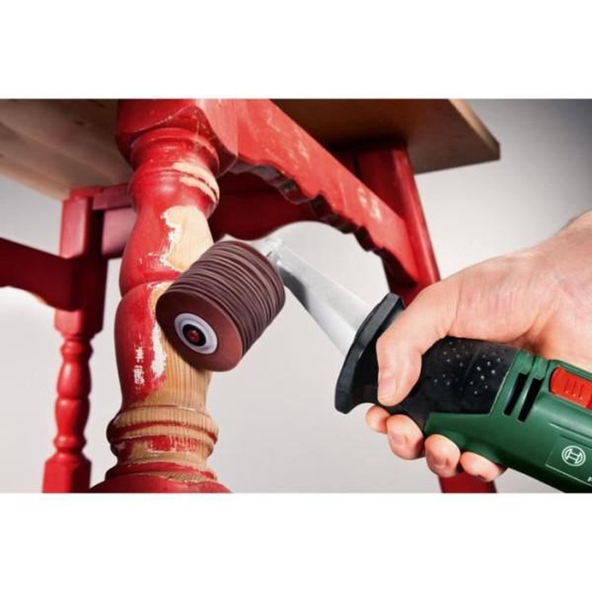 Voir la diapositive 3 : BOSCH Rouleau flexible prr 60mm g80 - bosch - ponçage bois, métal et matiere synthétique