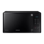 Samsung Micro-ondes Samsung MG23K3513AK - 23L - Gril - Electronique - 800W - 28,8 cm - Cavité céramique émail - Noir