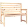 Voir la diapositive 2 : VIDAXL Banc de jardin 109x48x91,5 cm bois massif de pin