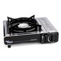 Voir la diapositive 4 : ALPENTECH Réchaud à gaz INOX 2200W MONT BLANC + 12 Cartouches de gaz Camping ALPEN