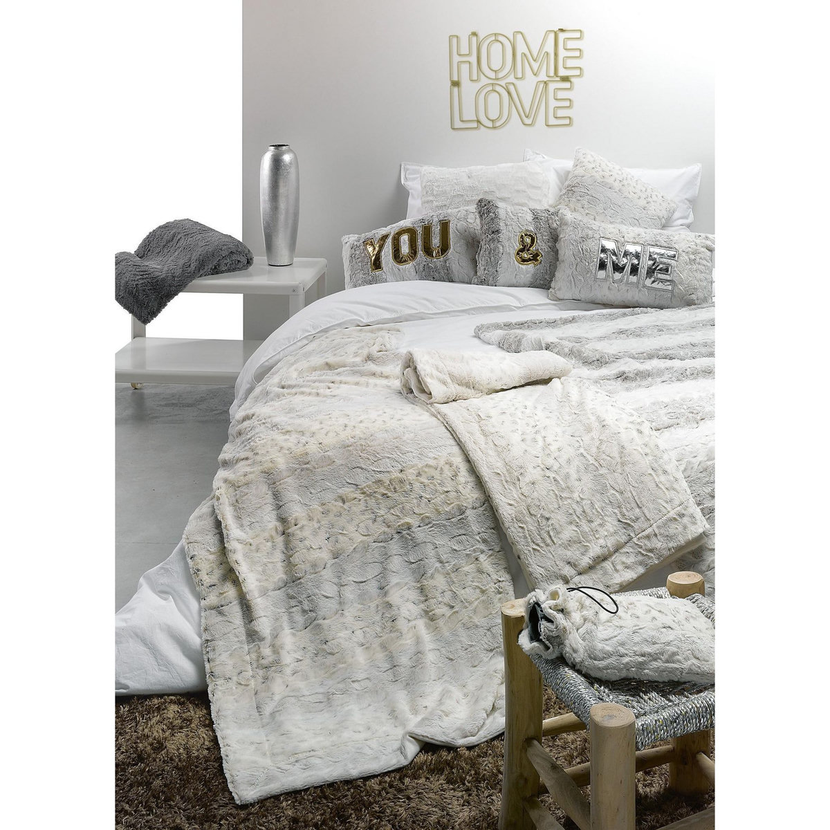 Les Ateliers du Linge Plaid 100%polyester