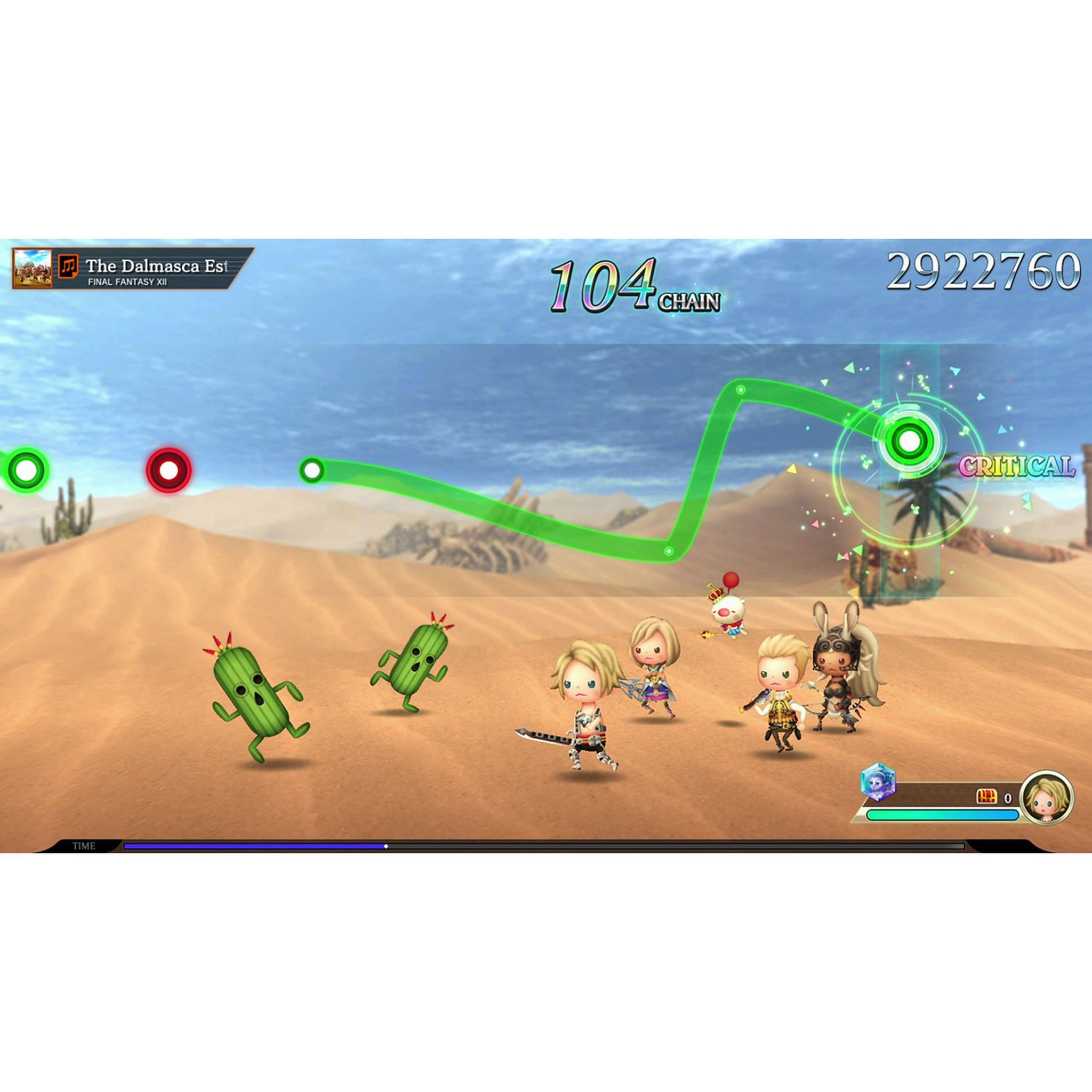 Voir la diapositive 4 : Theatrhythm Final Bar Line Nintendo Switch