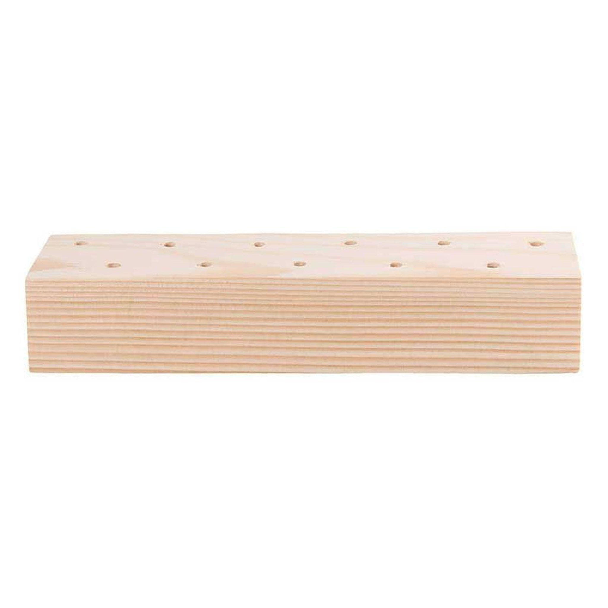 Voir la diapositive 2 : RICO DESIGN 2 support en bois pour fleurs séchées - 21 x 4 x 5 cm