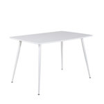 Paris Prix Table à Manger Design  Polar  120cm Blanc