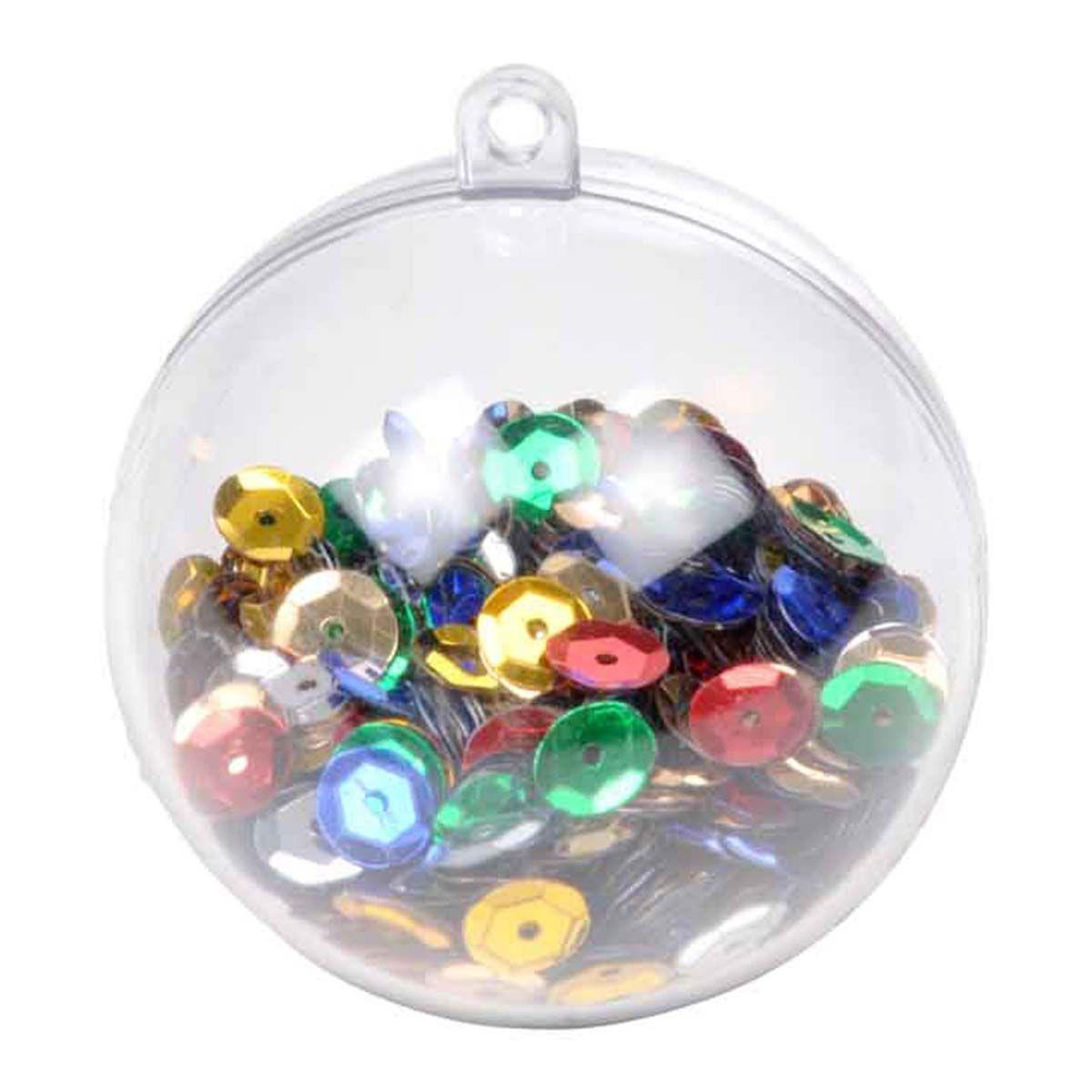 Voir la diapositive 1 : ARTDESIGN Boule de Noël  Sequins  Multicolore