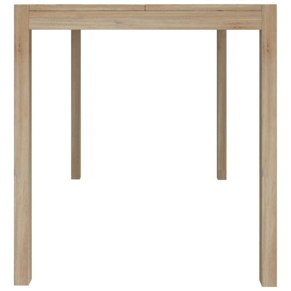 VIDAXL Table a manger 110x70x75 cm bois d'acacia solide