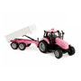 Voir la diapositive 1 : GLOB KIDS Kids Globe Die-cast Tactor with Trailer - Pink