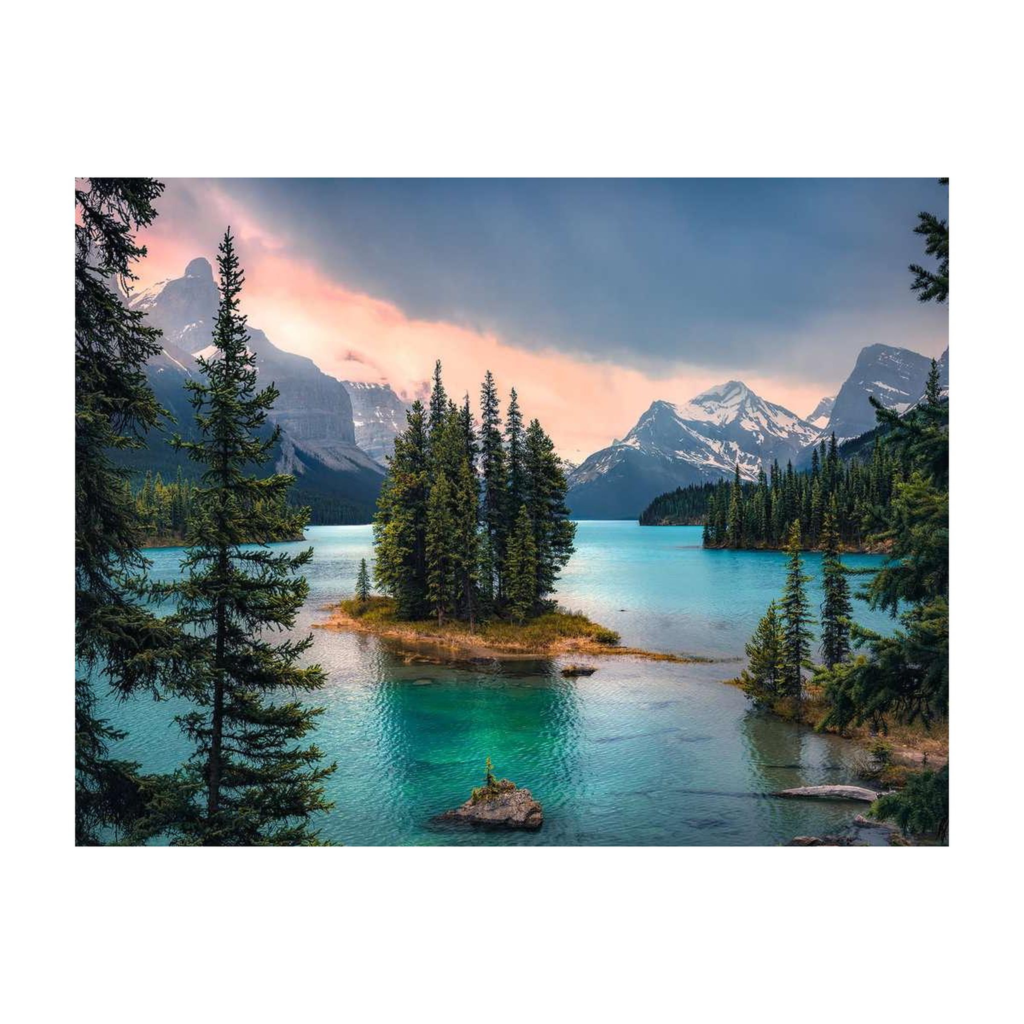 Voir la diapositive 2 : RAVENSBURGER Puzzle 2000 p - Ile de l Esprit, Canada