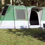 Voir la diapositive 1 : VIDAXL Tente de camping tunnel 4 personnes vert impermeable