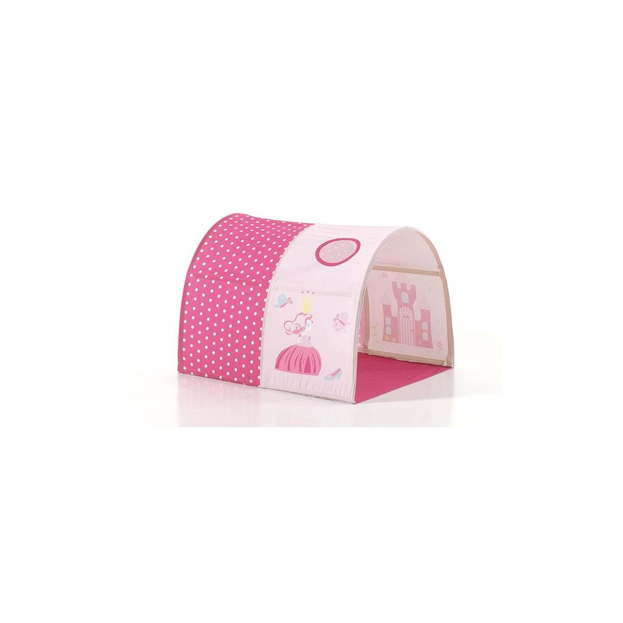 Voir la diapositive 2 : Paris Prix Pack - lit enfant, tente & tunnel  pino princesse  blanc