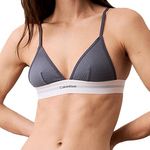 CALVIN KLEIN JEANS Soutien Gorge Bleu/ Femme Calvin Klein Jeans Unlined Triangle. Coloris disponibles : Gris