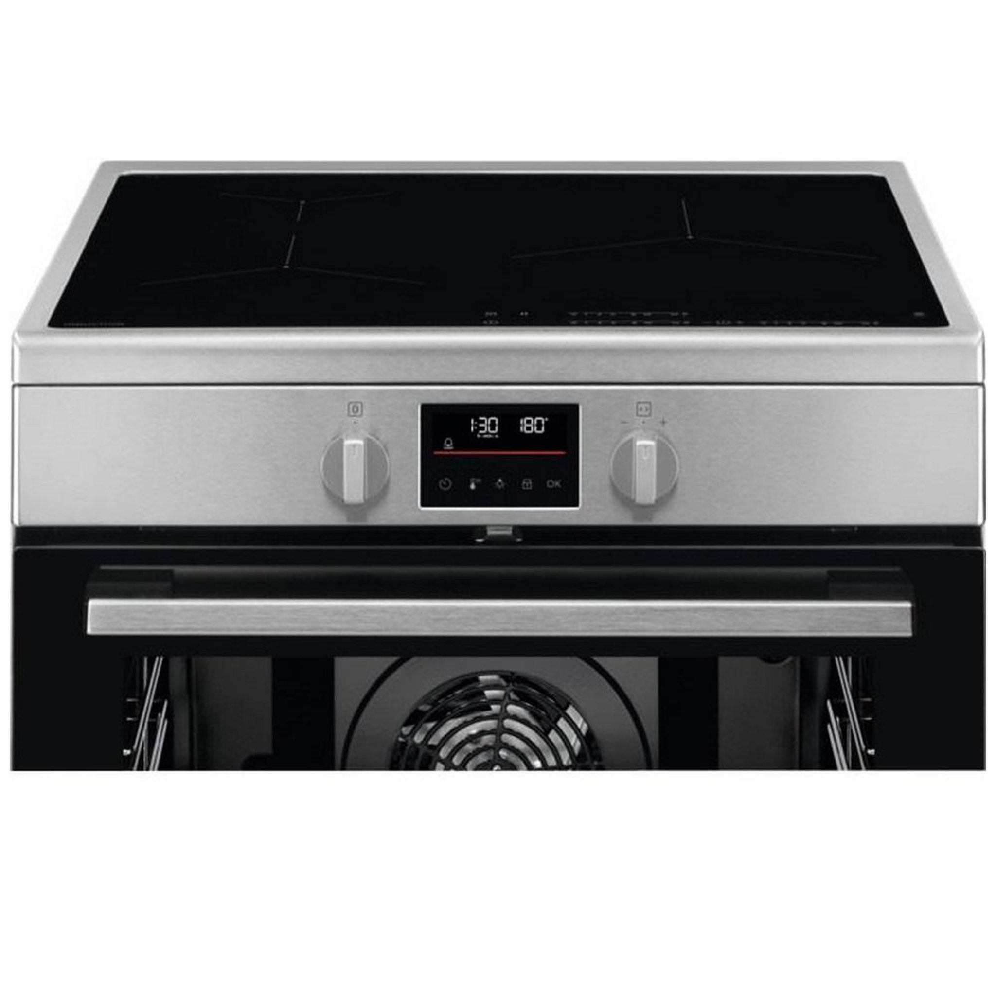 Voir la diapositive 3 : ELECTROLUX Cuisinière induction a+ 73l 3 feux, série 500 surroundcook, inox - lki64890bx