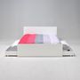 Voir la diapositive 6 : Lit pour couchage 160x200cm BOSS + 2 tiroirs