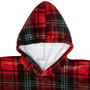 Voir la diapositive 2 : ATMOSPHERA Plaid Sweat Manche  Flan  85x118cm Tartan