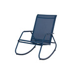 Proloisirs Fauteuil basculant de jardin Noa Rocking - bleu/bleu 61 x 90 x 100 cm