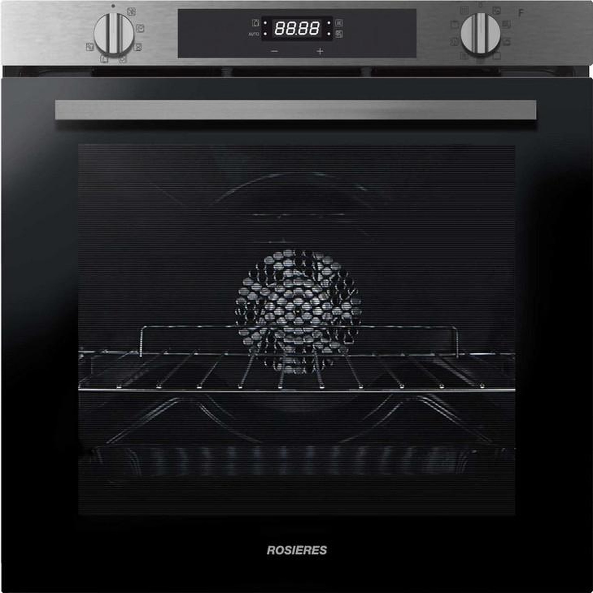 Voir la diapositive 1 : Rosieres Four intégrable multifonction 75l 60cm a pyrolyse inox - rfc3cm5579in