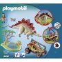 PLAYMOBIL 9432 - The Explorers - Explorer véhicule et stégosaure 