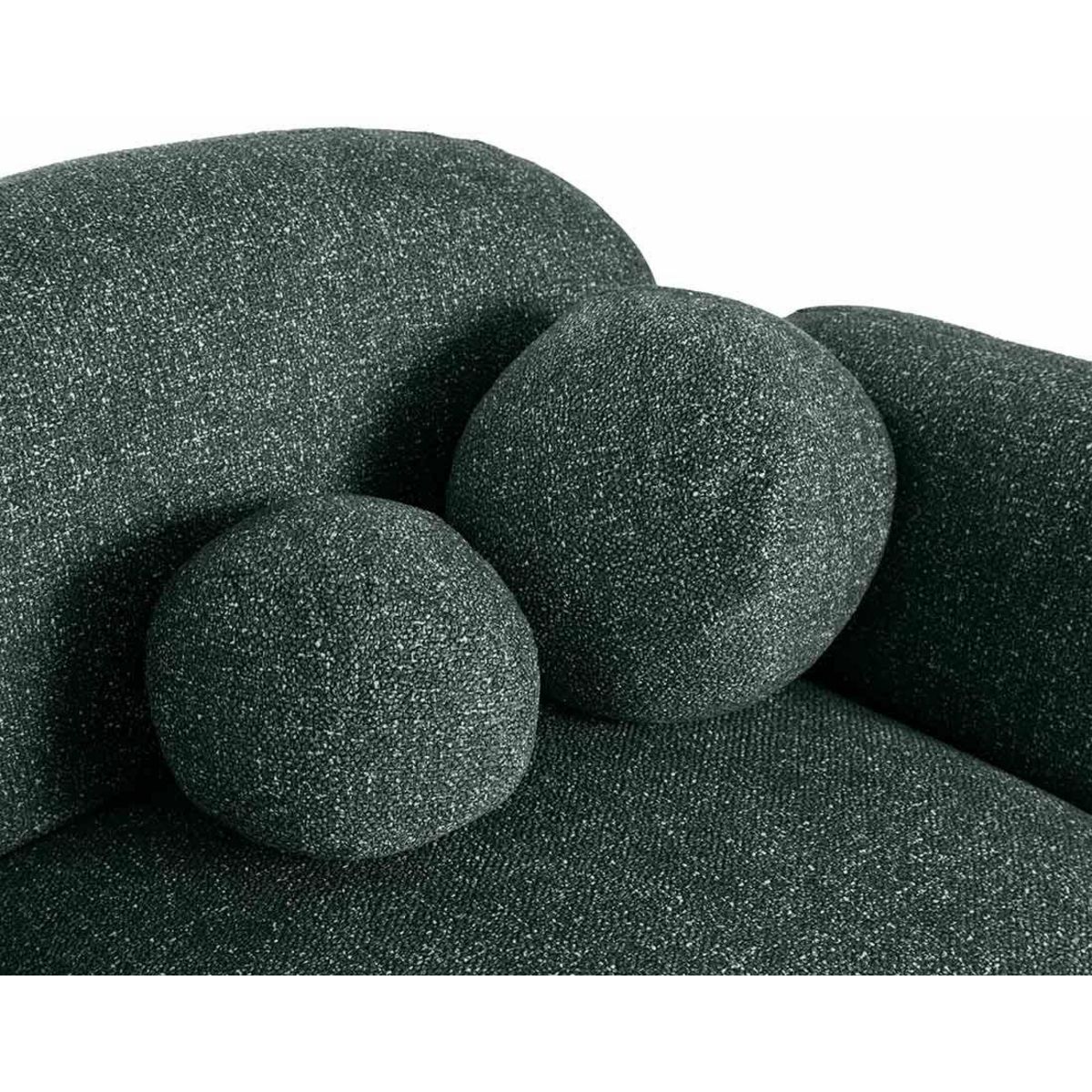 LISA DESIGN Velris - canapé d'angle gauche 3 places en tissu moucheté