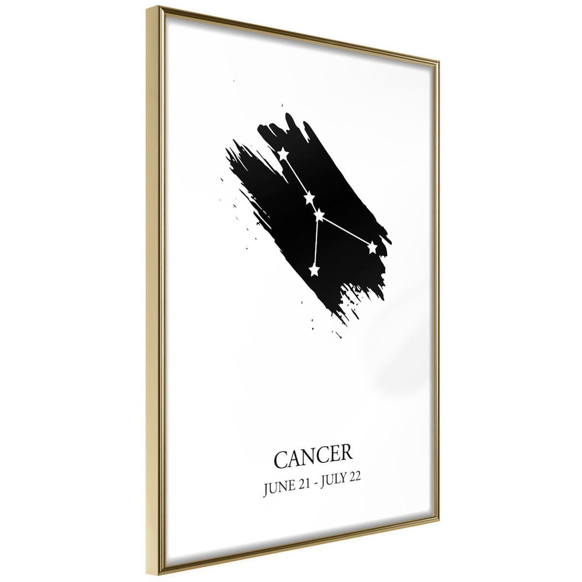 Paris Prix Affiche Murale Encadrée  Zodiac Cancer I