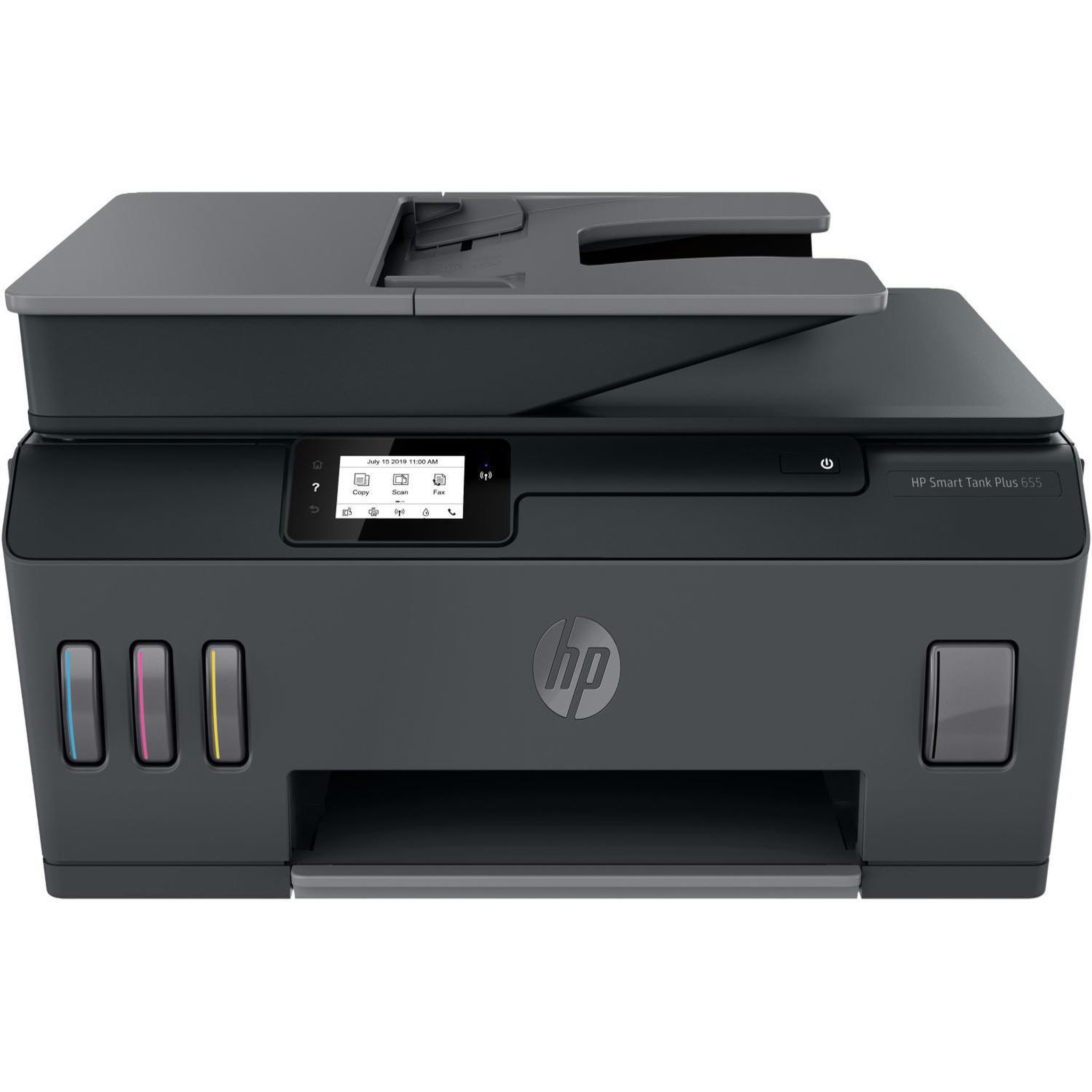 Voir la diapositive 2 : HP Imprimante multifonction tout-en-un sans fil hp y0f74a bhc tank plus 655 a4 jet d'encre wi-fi noir