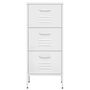 Voir la diapositive 3 : VIDAXL Armoire de rangement Blanc 42,5x35x101,5 cm Acier