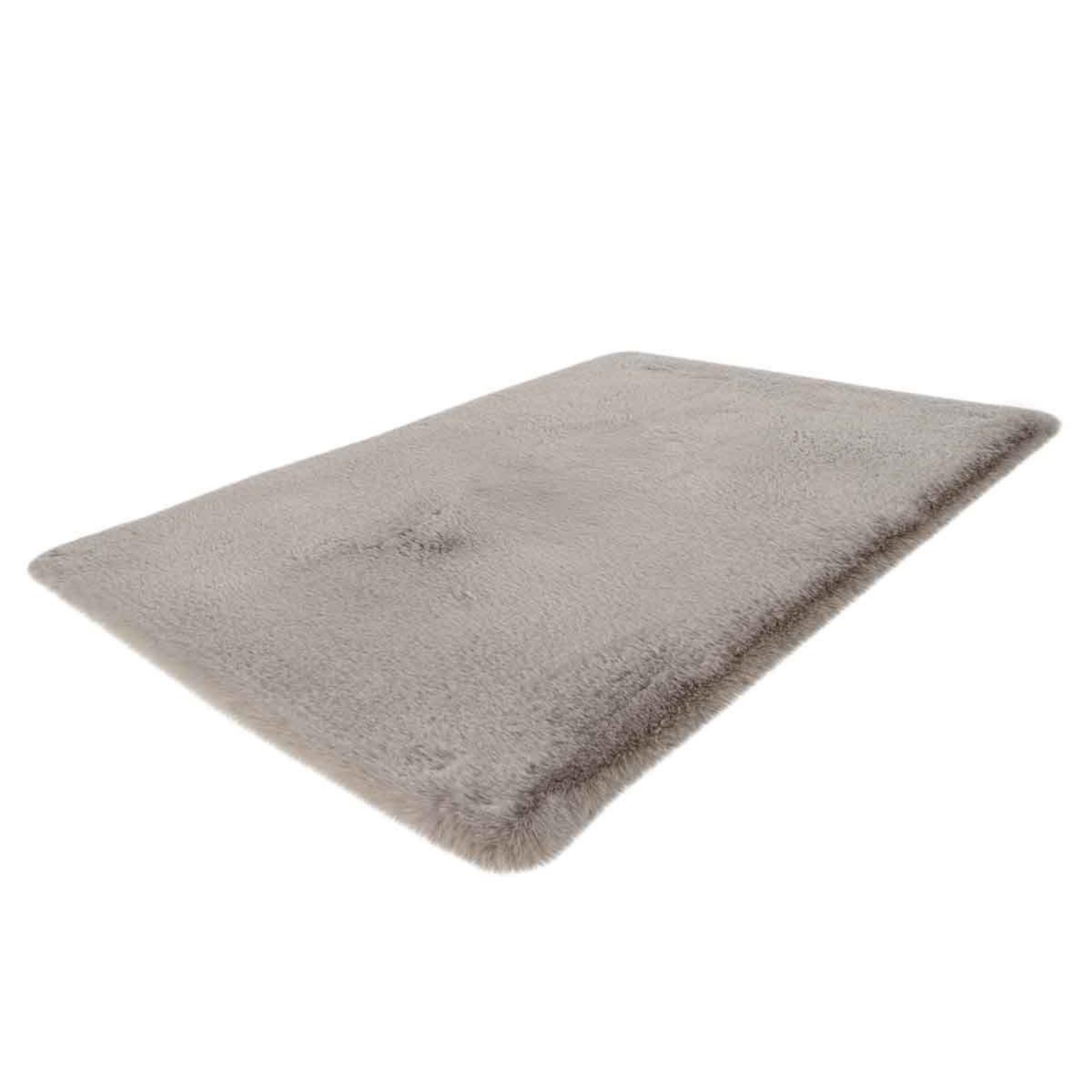 Voir la diapositive 2 : Paris Prix Tapis de Bain Doux Antidérapant  Rabbit  Gris Clair