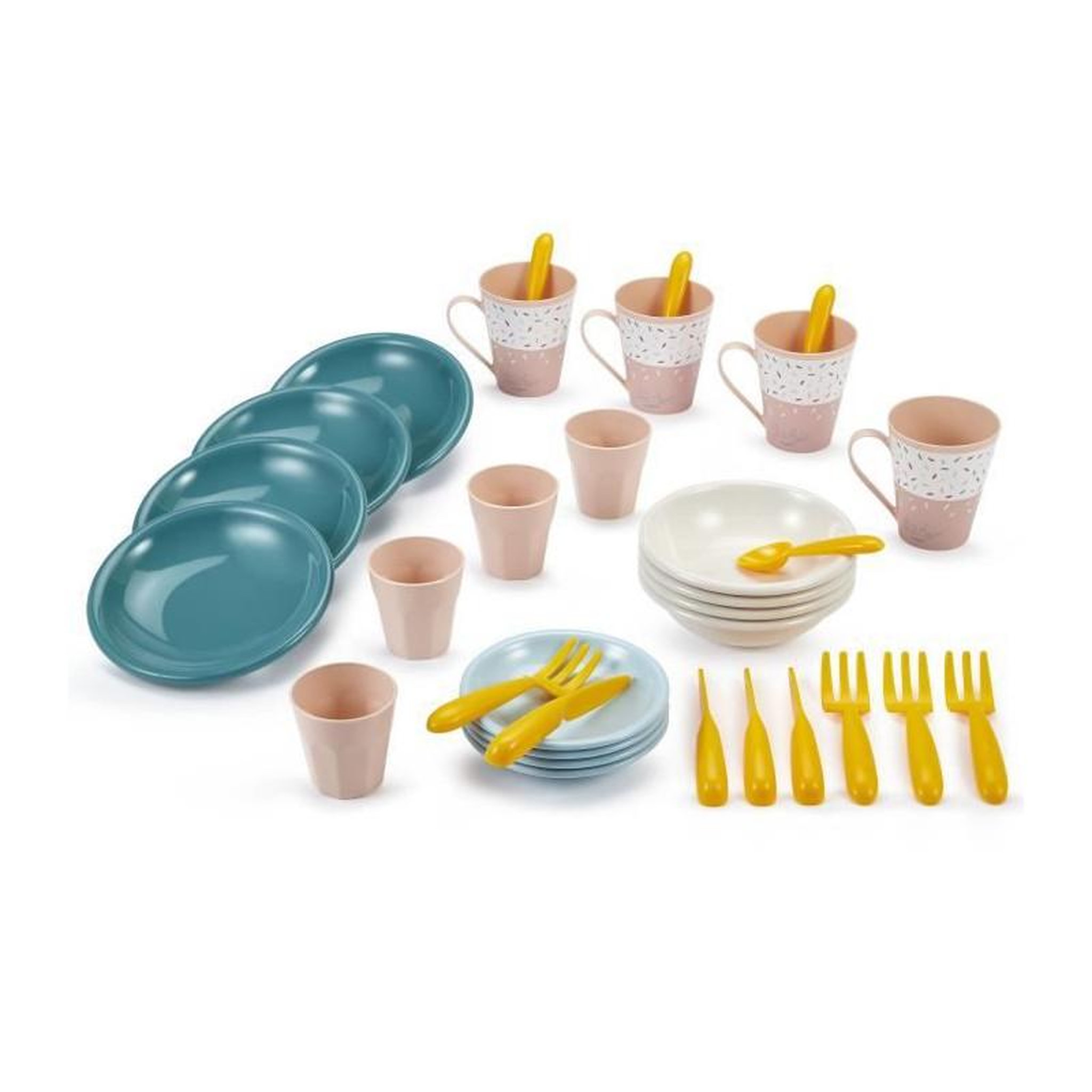 Voir la diapositive 3 : Ecoiffier Service picnic - Vert Azur ECOIFFIER