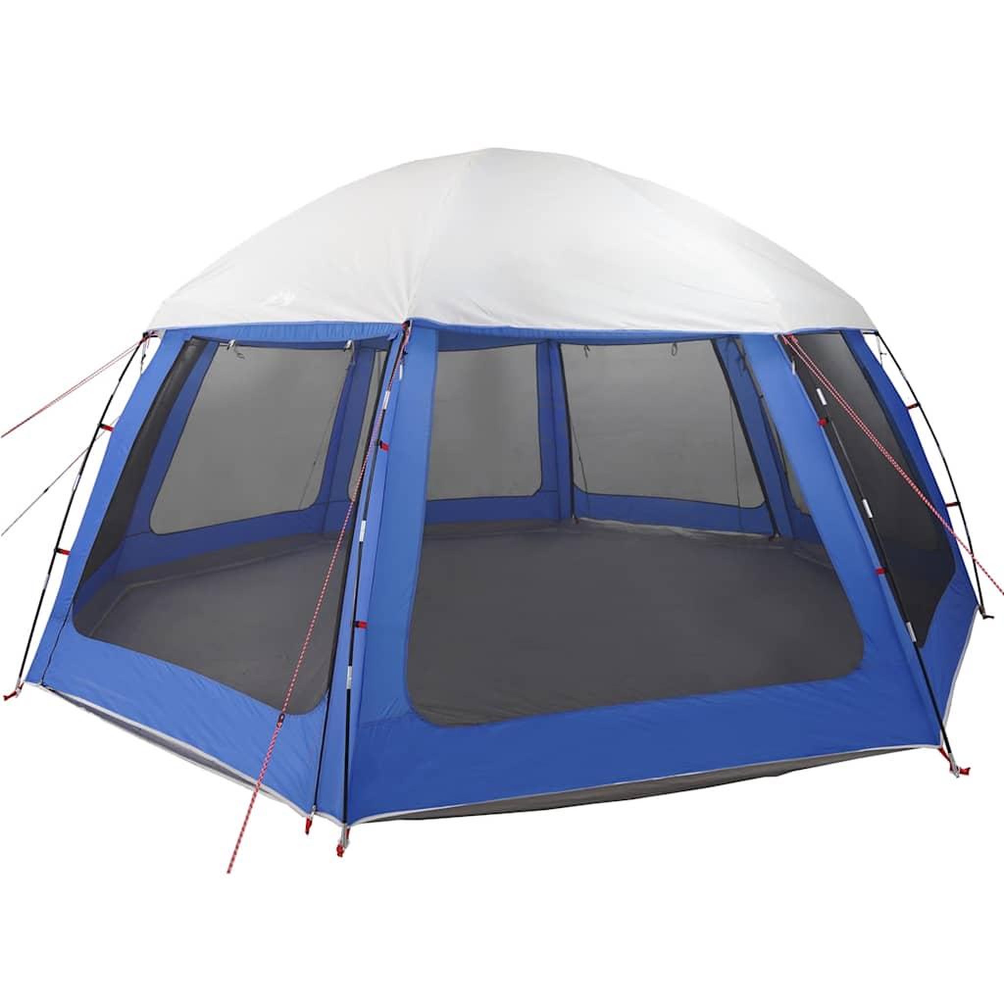 Voir la diapositive 3 : VIDAXL Tente de piscine moustiquaire amovible parois maille bleu azur
