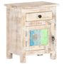 Voir la diapositive 1 : VIDAXL Table de chevet 40x30x50 cm Bois d'acacia brut