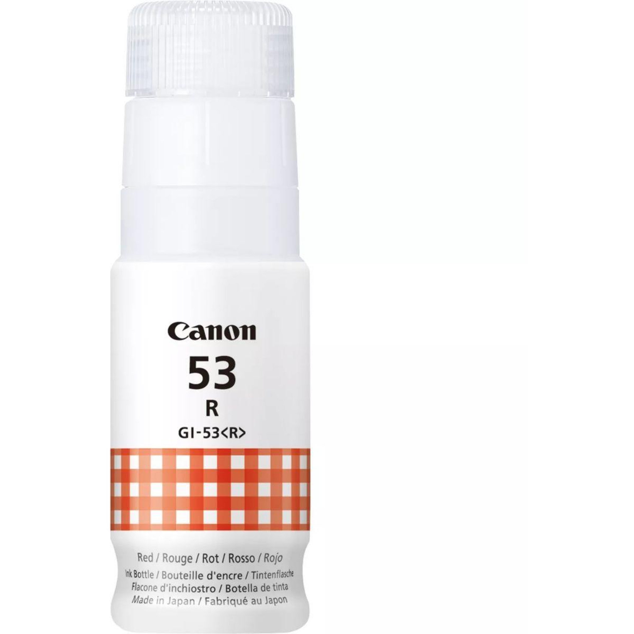 Voir la diapositive 2 : Canon Cartouche d'encre bouteille d'encre gi-53 rouge - 4672c001