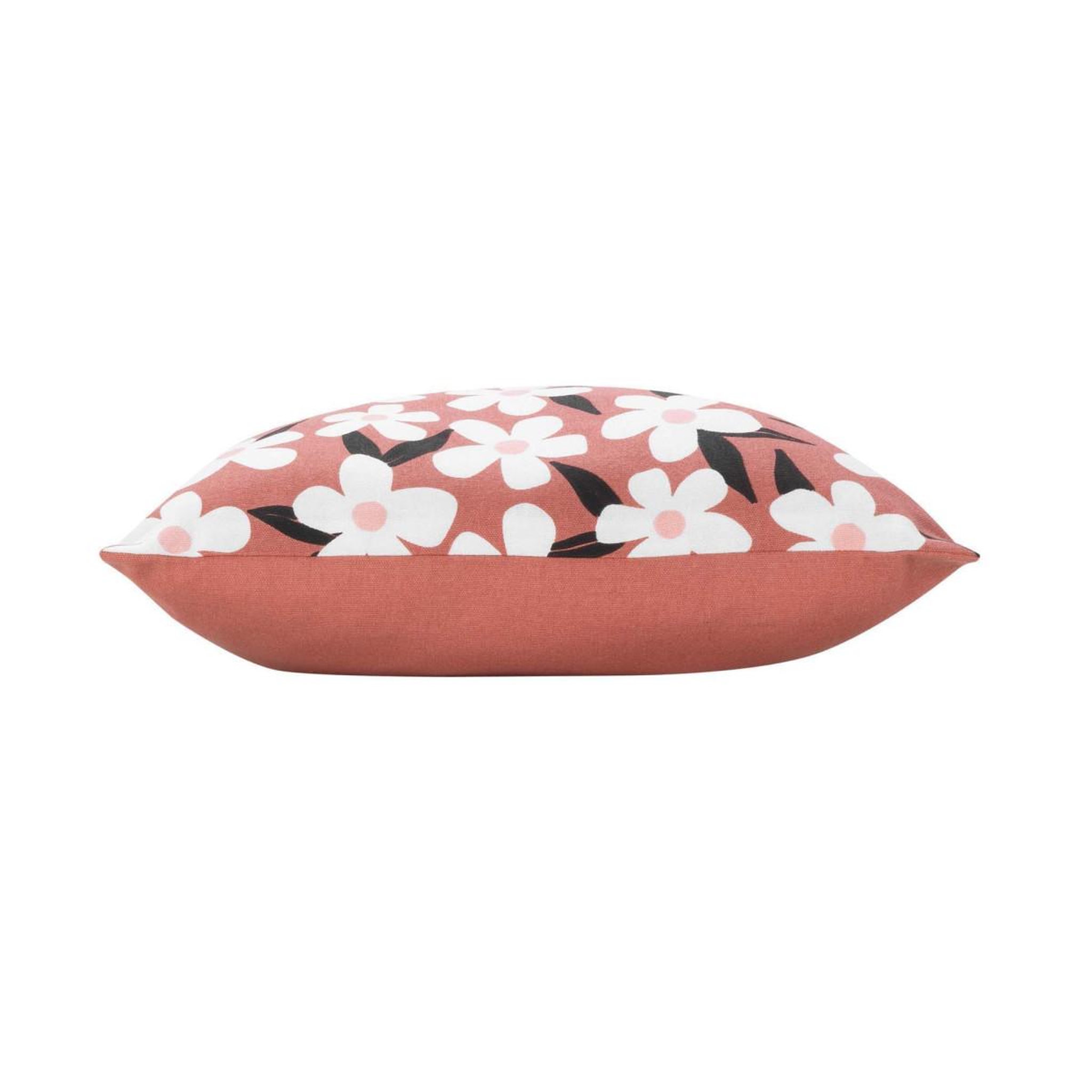 Voir la diapositive 2 : Douceur d'Intérieur Housse de coussin  darcy  40x40cm terracotta