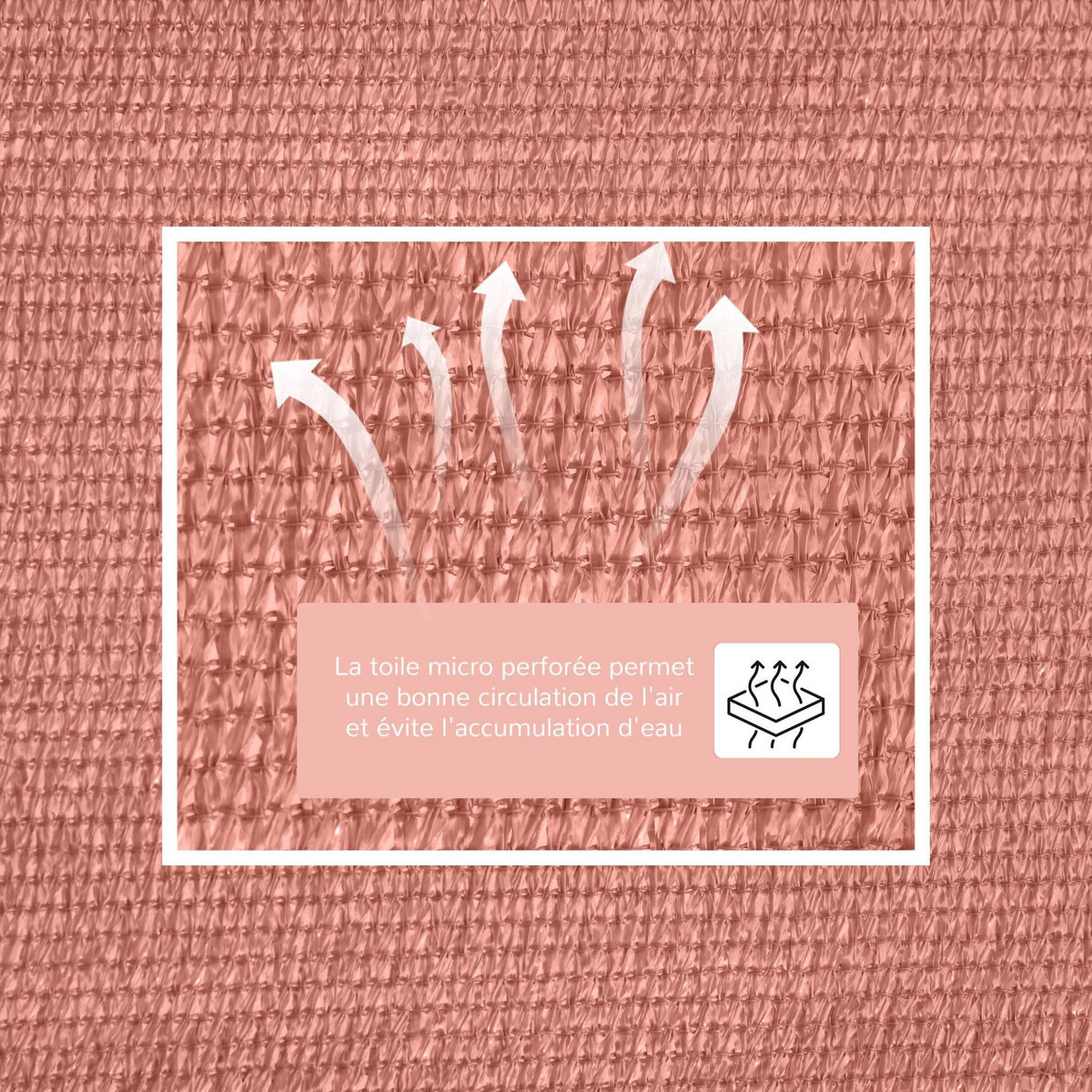 OUTSUNNY Voile d'ombrage triangulaire grande taille 4 x 4 x 4 m polyéthylène haute densité résistant aux UV rouille