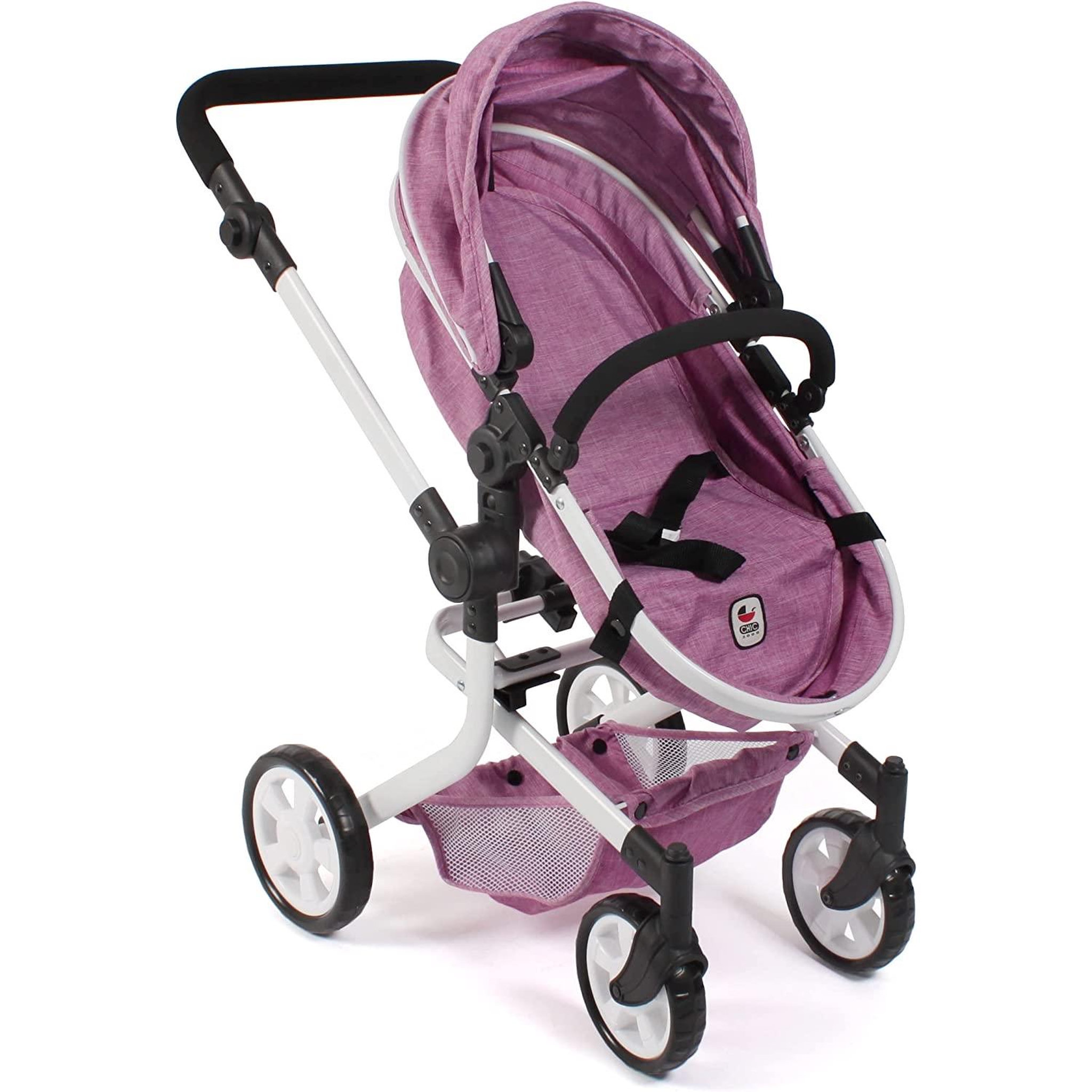 Voir la diapositive 6 : BAYER CHIC 2000 Poussette combinée 2 en 1 Mika Jean rose