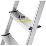 Voir la diapositive 5 : HAILO Escabeau 8 marches 3m45 en aluminium - L60