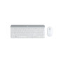 Voir la diapositive 2 : Logitech Logitech MK470 clavier Souris incluse Bureau RF sans fil Espagnole Blanc