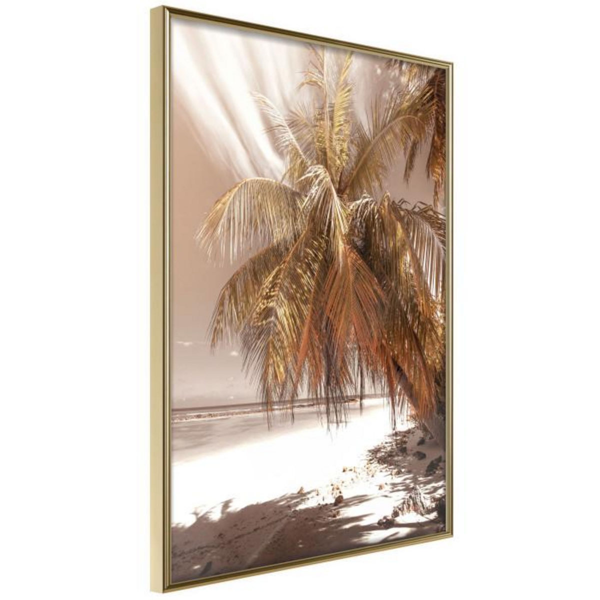 Paris Prix Affiche Murale Encadrée  Paradise in Sepia