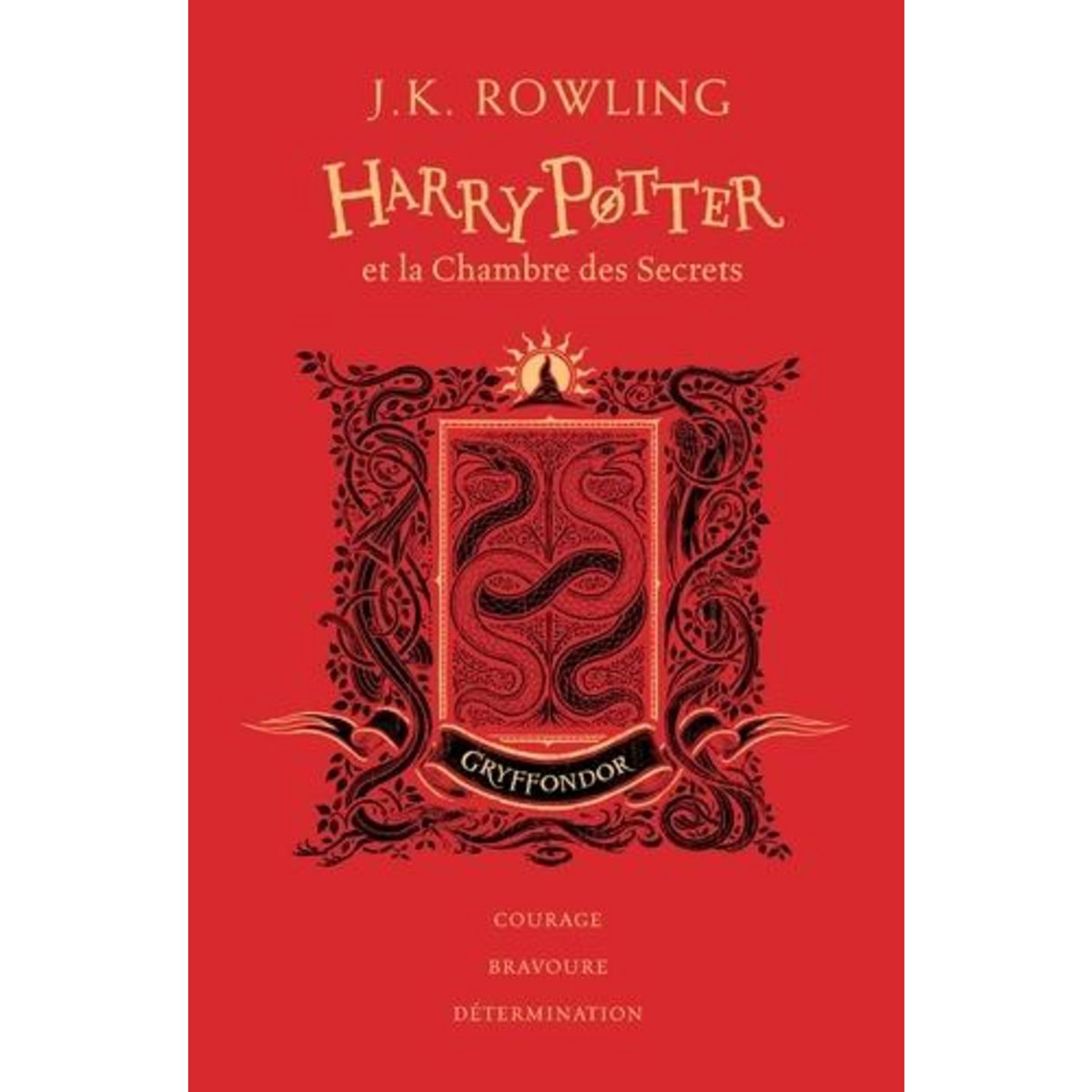 HARRY POTTER TOME 2 : HARRY POTTER ET LA CHAMBRE DES SECRETS (GRYFFONDOR). EDITION COLLECTOR, Rowling J.K.