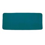 Paris Prix Tapis de Bain Microfibre  Vitamine  50x120cm Bleu Canard