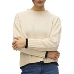 Vero Moda Pull  Femme Vero Moda Hadow. Coloris disponibles : Beige