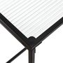 Voir la diapositive 3 : Paris Prix Table Basse Design Métal & Verre  Rosa  80cm Noir
