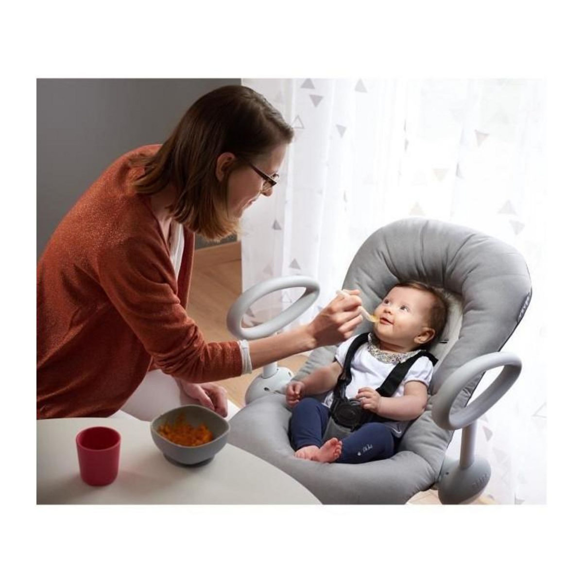 BEABA BEABA Transat Up+Down III heather grey