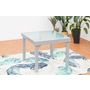 Voir la diapositive 2 : CONCEPT USINE Table de jardin extensible 8 places en aluminium MOLVINA