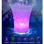 Voir la diapositive 2 : Paris Prix Seau à Glace  Bluetooth & LED  5L Blanc